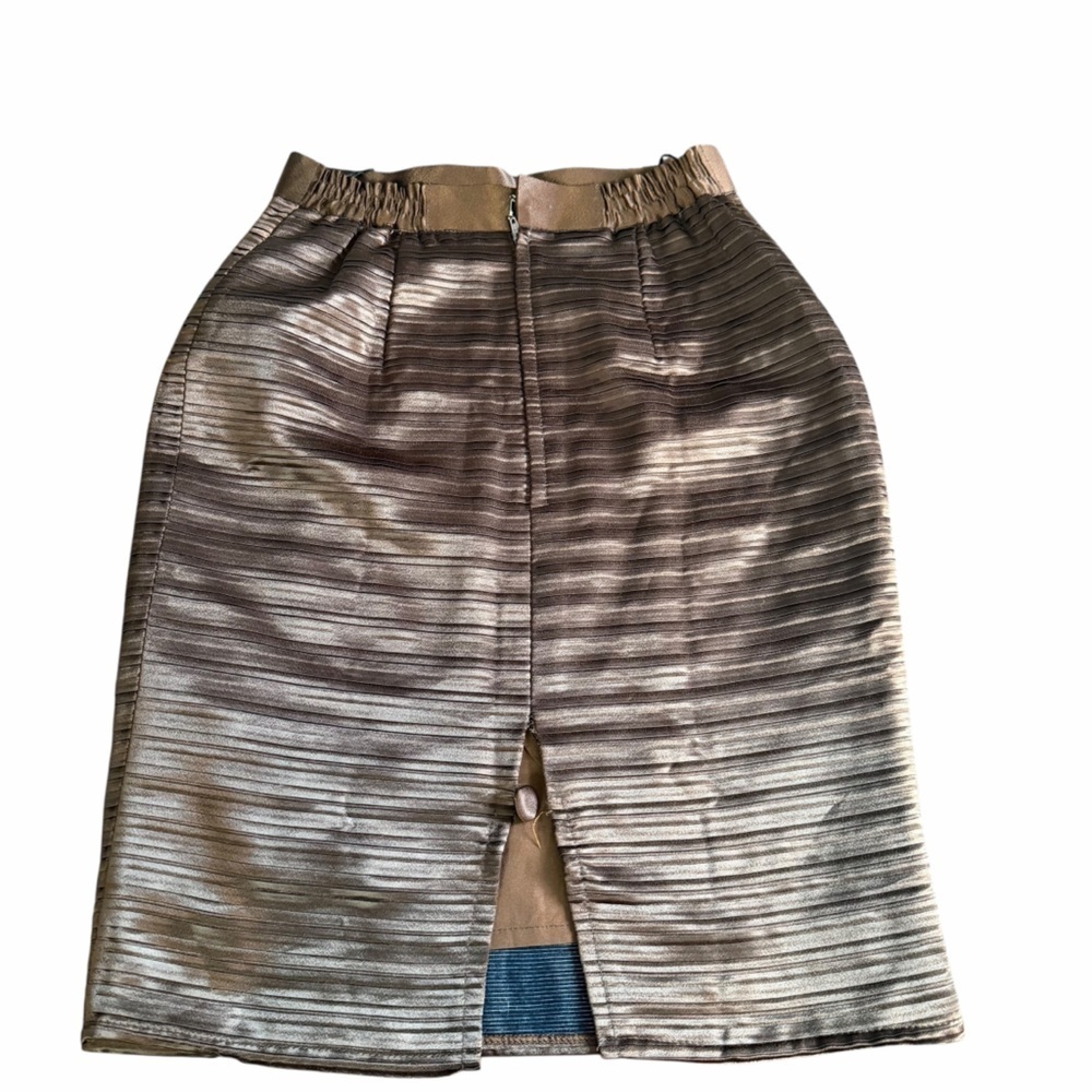 Dior Boutique Vintage Chocolate Brown Pencil Skirt - Picture 5 of 7